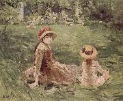 Berthe Morisot In the Moliketer-s garden oil painting picture wholesale